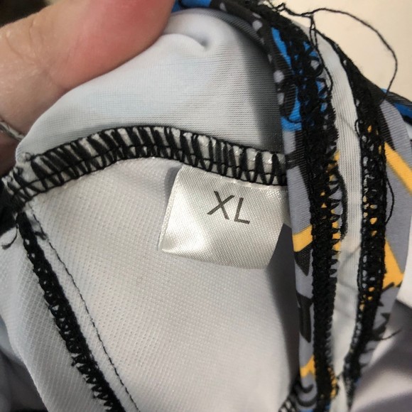 Ladies One Piece Swim Dress, All in One SZ XL, Great Maternity Swimsuit Boyshort - Picture 10 of 10